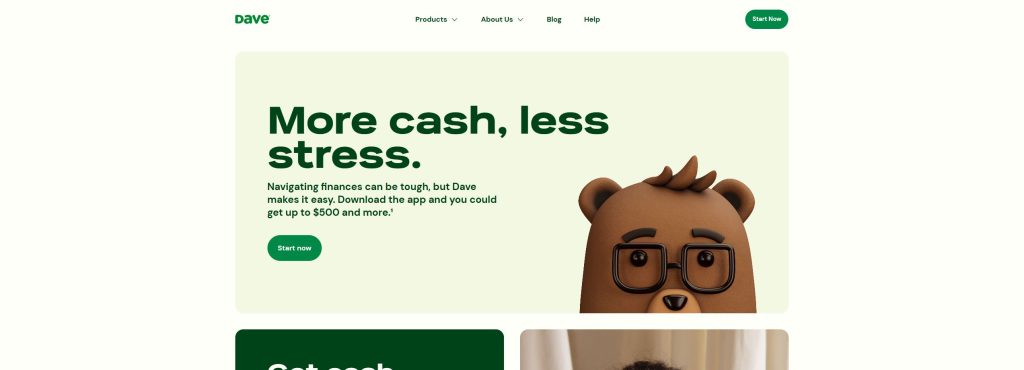 Dave – Best for budgeting Payday Loans App