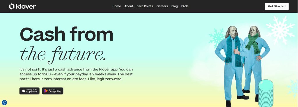 Klover – Payday Loans Apps for no-subscription cash advances