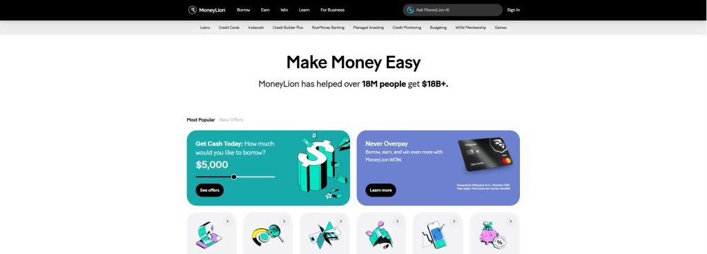 MoneyLion - Best Payday Loans App